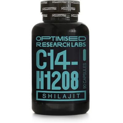 Optimised Research Labs High Strength Himalayan Shilajit Capsules 500mg of Pure Shilajit Per Vegan Capsule not Tablets 45-90 Day Supply Test Booster Post Exercise Recovery Muscle Building & Stress Optimised Research Labs High Strength Himalayan Shilajit Capsules 500mg of Pure Shilajit Per Vegan Capsule not Tablets 45-90 Day Supply Test Booster Post Exercise Recovery Muscle Building & Stress