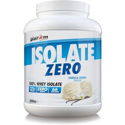 Per4m Isolate Zero 2kg Vanilla - Protein Powder Per4m Isolate Zero 2kg Vanilla - Protein Powder