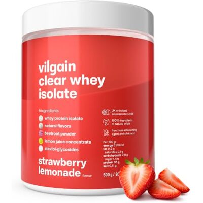 Vilgain Clear Whey Isolate 500g - Protein Powder Vilgain Clear Whey Isolate 500g - Protein Powder