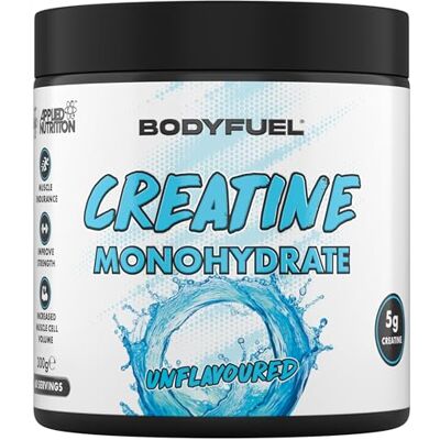Applied Nutrition BodyFuel Creatine Monohydrate Powder, Increases High-Intensity Physical Performance, Unflavoured (300g 60 Servings) Applied Nutrition BodyFuel Creatine Monohydrate Powder, Increases High-Intensity Physical Performance, Unflavoured (300g 60 Servings)