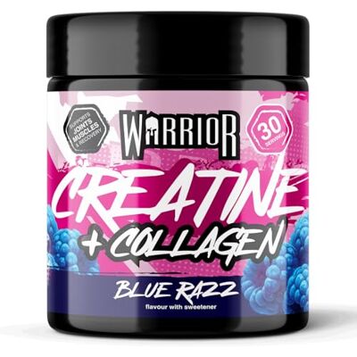 Warrior Creatine Plus Collagen Peptides 270g Muscle Recovery Supplement Warrior Creatine Plus Collagen Peptides 270g Muscle Recovery Supplement