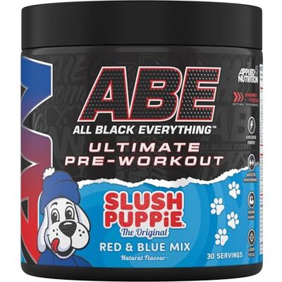 Applied Nutrition ABE Pre Workout Powder Slush Puppie 375g High-Energy Pre-Workout with Citrulline, Creatine & Beta-Alanine for Physical Performance (30 Servings) Applied Nutrition ABE Pre Workout Powder Slush Puppie 375g High-Energy Pre-Workout with Citrulline, Creatine & Beta-Alanine for Physical Performance (30 Servings)