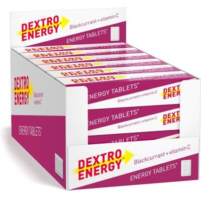 Dextro Energy - Blackcurrant Glucose Tablets - Energy tablets Dextro Energy - Blackcurrant Glucose Tablets - Energy tablets
