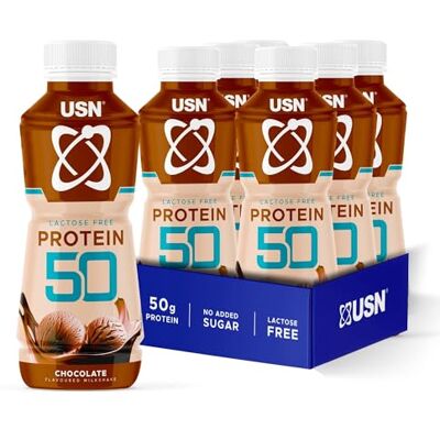 USN - Trust 50 - Chocolate - 6 x 500 ml - Protein Shake USN - Trust 50 - Chocolate - 6 x 500 ml - Protein Shake