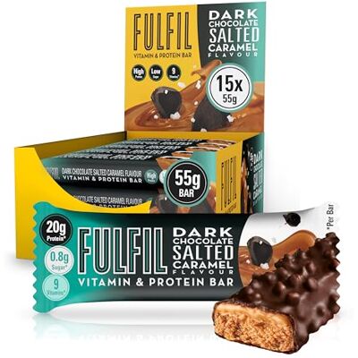 FULFIL - Vitamin and Protein Bar Salted Caramel - 20g FULFIL - Vitamin and Protein Bar Salted Caramel - 20g