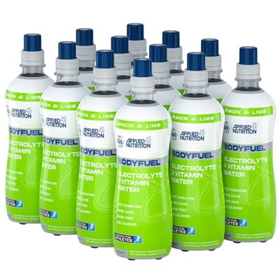 Applied Nutrition BodyFuel Electrolyte Water Body Fuel Prime Drink with BCAAs and Vitamins, Fast Hydration (12 x 500ml) (Lemon & Lime) Applied Nutrition BodyFuel Electrolyte Water Body Fuel Prime Drink with BCAAs and Vitamins, Fast Hydration (12 x 500ml) (Lemon & Lime)