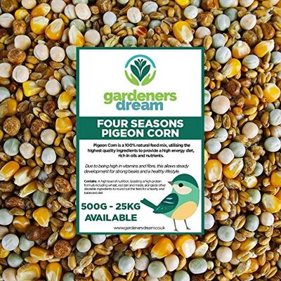GardenersDream - Four Seasons Pigeon Corn - 1kg - Bird seed GardenersDream - Four Seasons Pigeon Corn - 1kg - Bird seed