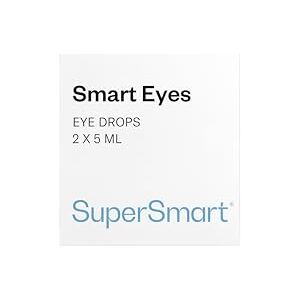 SUPERSMART Smart Eyes™ Eye Drops with 1% N-Acetyl-L-carnosine Helps to Prevent Dry Eye, Irritation and Cataracts Non-GMO & Gluten Free 2 Containers of 5 ml SUPERSMART Smart Eyes™ Eye Drops with 1% N-Acetyl-L-carnosine Helps to Prevent Dry Eye, Irritation and Cataracts Non-GMO & Gluten Free 2 Containers of 5 ml