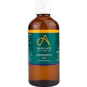 Absolute Aromas Peppermint Essential Oil 100ml 100% Pure, Natural, Undiluted and Cruelty-Free Cooling, Refreshing and Clearing for use in a Diffuser and Aromatherapy Blends Absolute Aromas Peppermint Essential Oil 100ml 100% Pure, Natural, Undiluted and Cruelty-Free Cooling, Refreshing and Clearing for use in a Diffuser and Aromatherapy Blends