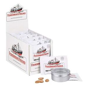 TinTastic Friend Lozenges Original for Sore Throat Cough and Cold Relief 24 x 25g Packs Bundle with Refillable Tin TinTastic Friend Lozenges Original for Sore Throat Cough and Cold Relief 24 x 25g Packs Bundle with Refillable Tin