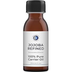 Mystic Moments Jojoba Refined (Clear) Carrier Oil 125ml Pure & Natural Oil Perfect For Hair, Face, Nails, Aromatherapy, Massage and Oil Dilution Vegan GMO Free Mystic Moments Jojoba Refined (Clear) Carrier Oil 125ml Pure & Natural Oil Perfect For Hair, Face, Nails, Aromatherapy, Massage and Oil Dilution Vegan GMO Free
