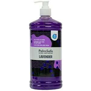 Palm Lavender Alcohol Hand Sanitiser 1 Litre Pump Bottle Palm Lavender Alcohol Hand Sanitiser 1 Litre Pump Bottle