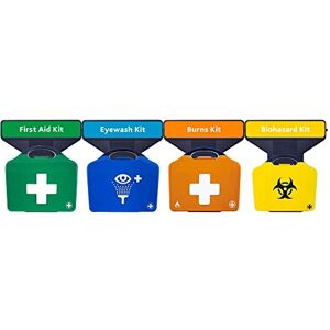 Reliance Medical First Aid Point 4 Unit Point Medium BS8599-1 First Aid Kit, Double Eyewash, Burns and Clean Up Kits Reliance Medical First Aid Point 4 Unit Point Medium BS8599-1 First Aid Kit, Double Eyewash, Burns and Clean Up Kits