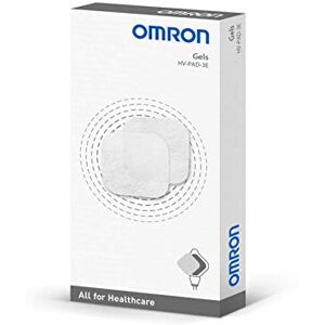 Omron Gels HV-PAD-3E for HeatTens Replacement TENS Machine Pads for Dual Therapy Heat and TENS Machine Pack of 4 Pairs (8 TENS Pads) Reusable Up to 30 Times Omron Gels HV-PAD-3E for HeatTens Replacement TENS Machine Pads for Dual Therapy Heat and TENS Machine Pack of 4 Pairs (8 TENS Pads) Reusable Up to 30 Times