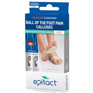 Epitact Plantar Cushions: Pain Relief From Plantar Pain & Calluses Size L Epitact Plantar Cushions: Pain Relief From Plantar Pain & Calluses Size L