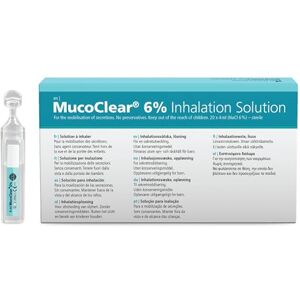 PARI MucoClear 6% Inhalation Solution – Pack of 20 – Mucus Relief & Easy Expectoration from Sinuses & Lungs – Sterile, Preservative Free – Suitable for All Ages PARI MucoClear 6% Inhalation Solution – Pack of 20 – Mucus Relief & Easy Expectoration from Sinuses & Lungs – Sterile, Preservative Free – Suitable for All Ages