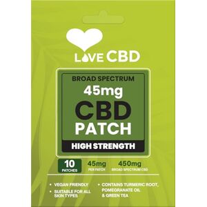 LOVE CBD CBD Patches High Strength 45mg per Patch Broad Spectrum Made in UK LOVE CBD CBD Patches High Strength 45mg per Patch Broad Spectrum Made in UK