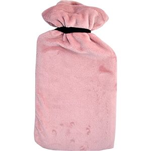 Vagabond Bags Ltd Extra Large 2.7 Litre Hot Water Bottle and Cuddlesoft Cover, Rose Vagabond Bags Ltd Extra Large 2.7 Litre Hot Water Bottle and Cuddlesoft Cover, Rose