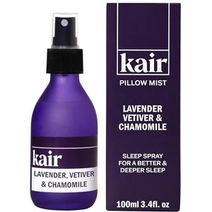 Kair Lavender Pillow Spray Infused With Natural Essential Oils of Lavender, Chamomile & Vetiver Sleeping Mist For a Better & Relaxing Deep Sleep Calming Aromatherapy Oil Sleeping Help 100ml Kair Lavender Pillow Spray Infused With Natural Essential Oils of Lavender, Chamomile & Vetiver Sleeping Mist For a Better & Relaxing Deep Sleep Calming Aromatherapy Oil Sleeping Help 100ml
