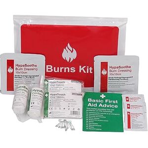 Safety First Aid Group HypaSoothe Burns First Aid Kit in Vinyl Wallet, Small Fully Stocked Safety First Aid Group HypaSoothe Burns First Aid Kit in Vinyl Wallet, Small Fully Stocked