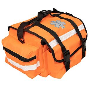 Primacare Medical Supplies KB-RO74-O First Responder Bag for Trauma, Professional Multiple Compartment Kit Carrier for Emergency Medical Supplies, Orange, 17 x 7 x 9 inches Primacare Medical Supplies KB-RO74-O First Responder Bag for Trauma, Professional Multiple Compartment Kit Carrier for Emergency Medical Supplies, Orange, 17 x 7 x 9 inches