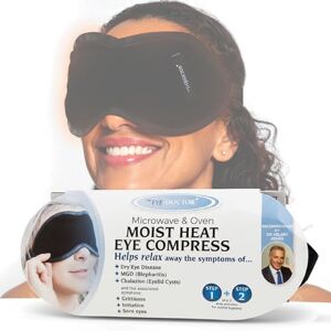 The Eye Doctor Heated Eye Mask – Hot Eye Compress for Dry Eye, Blepharitis and MGD. Featuring a Removable and Washable Cover. Suitable to Heat in Microwave and Oven The Eye Doctor Heated Eye Mask – Hot Eye Compress for Dry Eye, Blepharitis and MGD. Featuring a Removable and Washable Cover. Suitable to Heat in Microwave and Oven