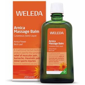 Weleda Arnica Massage Balm, Bruising & Swelling, Rheumatic & Muscular Pain, Traditional Herbal Remedy, Natural & Organic, Vegan, 200 ml Weleda Arnica Massage Balm, Bruising & Swelling, Rheumatic & Muscular Pain, Traditional Herbal Remedy, Natural & Organic, Vegan, 200 ml