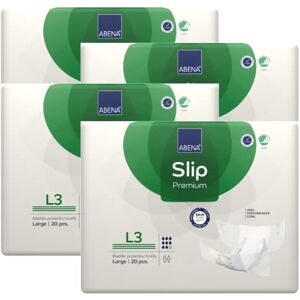 ABENA Premium All-In-One Incontinence Pads Large 3, 100-150cm Waist, 3400ml Absorbency, 4x 20PK for Men & Women ABENA Premium All-In-One Incontinence Pads Large 3, 100-150cm Waist, 3400ml Absorbency, 4x 20PK for Men & Women
