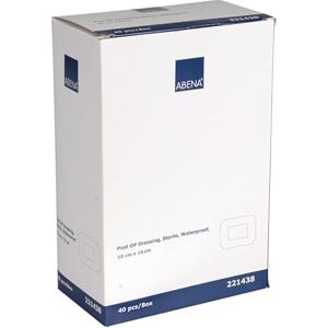 ABENA Waterproof Plasters for Wounds 10x15cm Waterproof Adhesive Dressings for Wounds 40 Waterproof Plasters for Adhesive Wound Dressing. Sterile Dressings for Wounds/Wound Dressings. ABENA Waterproof Plasters for Wounds 10x15cm Waterproof Adhesive Dressings for Wounds 40 Waterproof Plasters for Adhesive Wound Dressing. Sterile Dressings for Wounds/Wound Dressings.