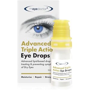 The Eye Doctor Dry Eye Drops, Advanced Triple Action Formula – Lipid-Based Eye Drop for MGD, Blepharitis & Evaporative Dry Eye, Preservative Free, Contact Lens Friendly, 300 Drops, 10ml The Eye Doctor Dry Eye Drops, Advanced Triple Action Formula – Lipid-Based Eye Drop for MGD, Blepharitis & Evaporative Dry Eye, Preservative Free, Contact Lens Friendly, 300 Drops, 10ml