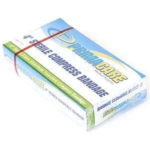 Primacare WB-7701 First Aid Sterile Compress Bandage for Wound Dressing, Medical Supplies Gauze Bandage Rolls, 4" x 7" Pad Primacare WB-7701 First Aid Sterile Compress Bandage for Wound Dressing, Medical Supplies Gauze Bandage Rolls, 4" x 7" Pad
