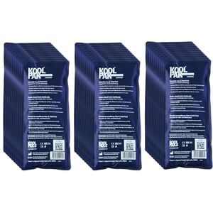 Koolpak Hot and Cold Gel Packs Reusable 12cm x 29cm Microwaveable Heat Pack for Pain Relief Long-Lasting Therapy with Soft Nylon Cover Flexible Design for Stomach, Back, Neck & Legs (Pack of 30) Koolpak Hot and Cold Gel Packs Reusable 12cm x 29cm Microwaveable Heat Pack for Pain Relief Long-Lasting Therapy with Soft Nylon Cover Flexible Design for Stomach, Back, Neck & Legs (Pack of 30)