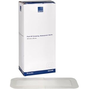 ABENA Waterproof Plasters for Wounds 10x25cm Waterproof Adhesive Dressings for Wounds 40 Waterproof Plasters for Adhesive Wound Dressing. Sterile Dressings for Wounds/Wound Dressings. ABENA Waterproof Plasters for Wounds 10x25cm Waterproof Adhesive Dressings for Wounds 40 Waterproof Plasters for Adhesive Wound Dressing. Sterile Dressings for Wounds/Wound Dressings.