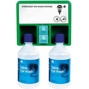 Reliance Medical Emergency Sterile Saline Eye Wash Solution Kit Complete Eye Care Point, 2 Eye Wash & Mirror, Dual Purpose Eye Wash Station, Ideal For Minor Eye Problem, Irritation Reliance Medical Emergency Sterile Saline Eye Wash Solution Kit Complete Eye Care Point, 2 Eye Wash & Mirror, Dual Purpose Eye Wash Station, Ideal For Minor Eye Problem, Irritation
