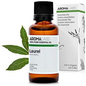 Aroma Labs BIO Laurel Essential Oil 30mL 100% Pure, Natural, Chemotyped and AB Certified (French Brand) Aroma Labs BIO Laurel Essential Oil 30mL 100% Pure, Natural, Chemotyped and AB Certified (French Brand)