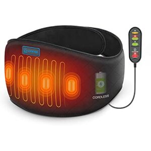 COMFIER Cordless Heating Pad for Back Pain Relief,Lower Back Massaager with Heat, Heat Pads for Back,Cramps,Lumbar,Abdominal,Leg, Arthritic Pain,Valentines Gifts for Her Him COMFIER Cordless Heating Pad for Back Pain Relief,Lower Back Massaager with Heat, Heat Pads for Back,Cramps,Lumbar,Abdominal,Leg, Arthritic Pain,Valentines Gifts for Her Him