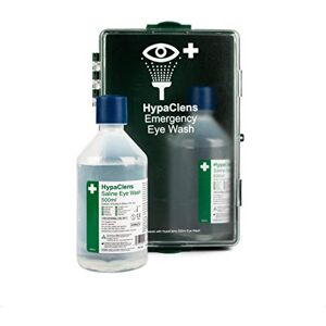 Safety First Aid Group HypaClens Eye Wash Station Cabinet Wall-Mounted with 2 x 500 ml Eye Wash Bottles Safety First Aid Group HypaClens Eye Wash Station Cabinet Wall-Mounted with 2 x 500 ml Eye Wash Bottles