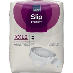ABENA Slip XXL2 Adult Nappies for Incontinence, Large Capacity Incontinence Pants for Men and Women Hip Size 170-254cm 3200ml Absorbency Pack of 10 Pads Bariatric Incontinence Pads ABENA Slip XXL2 Adult Nappies for Incontinence, Large Capacity Incontinence Pants for Men and Women Hip Size 170-254cm 3200ml Absorbency Pack of 10 Pads Bariatric Incontinence Pads