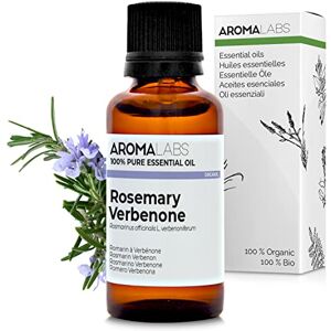 Aroma Labs BIO Rosemary VERBENONE Essential Oil 30mL 100% Pure, Natural, Chemotyped and AB Certified (French Brand) Aroma Labs BIO Rosemary VERBENONE Essential Oil 30mL 100% Pure, Natural, Chemotyped and AB Certified (French Brand)