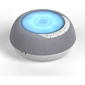 i-box White Noise Machine with Nightlight, Portable Rechargeable White Noise Machine for Babies and Adults, Relaxation and Meditation Sounds Calming Sleep Aid Grey i-box White Noise Machine with Nightlight, Portable Rechargeable White Noise Machine for Babies and Adults, Relaxation and Meditation Sounds Calming Sleep Aid Grey