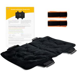 LyfeFocus Premium Reusable XLarge Hot & Cold Mat for Back Pain Relief Multi-Use Microwaveable & Freezable Cold or Heat Compress Pack for Muscle Tension & Injuries Plush Material with Straps. LyfeFocus Premium Reusable XLarge Hot & Cold Mat for Back Pain Relief Multi-Use Microwaveable & Freezable Cold or Heat Compress Pack for Muscle Tension & Injuries Plush Material with Straps.