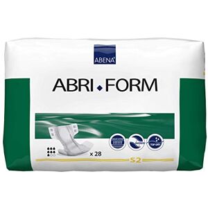 ABENA Abri-Form Comfort All-In-One Incontinence Pad, Small 2 (60-85 cm Hip/Waist Size) 1800 ml Absorbency, 3 x Pack of 28 (Case Saver) ABENA Abri-Form Comfort All-In-One Incontinence Pad, Small 2 (60-85 cm Hip/Waist Size) 1800 ml Absorbency, 3 x Pack of 28 (Case Saver)