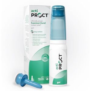 ACTIPROCT Cooling Gel Hemorrhoids and Piles Treatment and Prevention Helps with Pain, Itching and Irritation Promotes Natural Healing 45g ACTIPROCT Cooling Gel Hemorrhoids and Piles Treatment and Prevention Helps with Pain, Itching and Irritation Promotes Natural Healing 45g