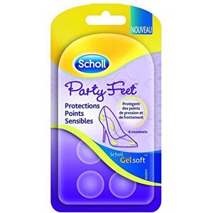 Scholl GelSoft Sensitive Points Protection Protects Against Pressure and Friction Points 1 Pair Scholl GelSoft Sensitive Points Protection Protects Against Pressure and Friction Points 1 Pair