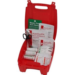 Safety First Aid Group Evolution HypaSoothe Burns First Aid Kit, Medium Fully Stocked Safety First Aid Group Evolution HypaSoothe Burns First Aid Kit, Medium Fully Stocked