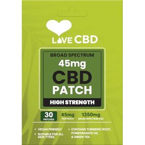 LOVE CBD CBD Patches 1350mg of CBD Broad Spectrum Made in UK LOVE CBD CBD Patches 1350mg of CBD Broad Spectrum Made in UK