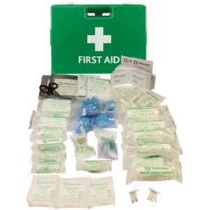 Value Aid BS8599-1:2019 First Aid Kit, Deluxe Hard Case, Workplace & Office Safety, Fully Stocked, HSE Compliant Size Medium Value Aid BS8599-1:2019 First Aid Kit, Deluxe Hard Case, Workplace & Office Safety, Fully Stocked, HSE Compliant Size Medium