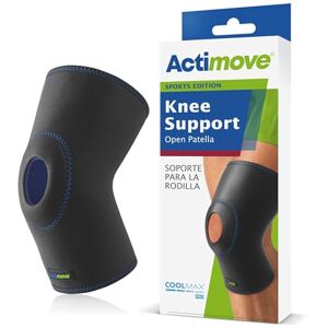 Actimove - Sports Edition Open Patella Knee Support Provides Support & Pain Relief Latex and Neoprene Free- Extra Large Actimove - Sports Edition Open Patella Knee Support Provides Support & Pain Relief Latex and Neoprene Free- Extra Large
