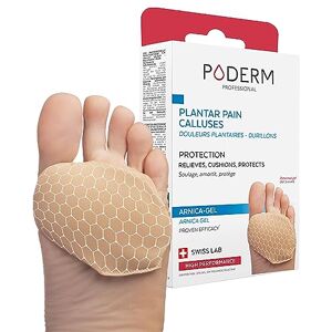 PODERM Callus & Plantar Pain Protection Patented Arnica Gel Immediate Pain Relief Cushions & Prevents Calluses 100% Natural Active Ingredients Swiss Lab PODERM Callus & Plantar Pain Protection Patented Arnica Gel Immediate Pain Relief Cushions & Prevents Calluses 100% Natural Active Ingredients Swiss Lab