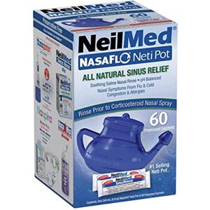 NeilMed NasaFlo Daily Nasal Hygiene 60 Premixed Packets NeilMed NasaFlo Daily Nasal Hygiene 60 Premixed Packets